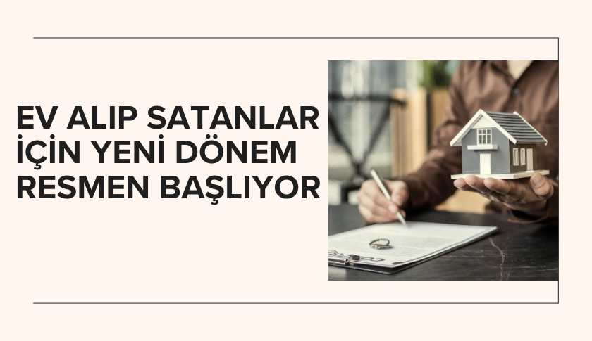 Ev alıp satanlar için yeni dönem resmen başlıyor. 1 Temmuz 2023 tarihinden itibaren noterden tapu işlemi, satışı ve devri yapılabilecek. 